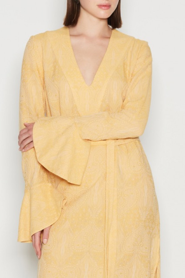 SUNSHINE GAL KAFTAN YELOW